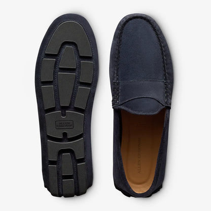 Apex Driving Loafer - Navy Suede