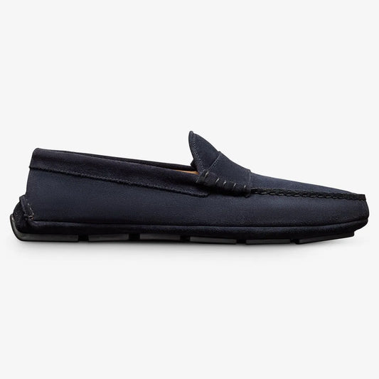 Apex Driving Loafer - Navy Suede