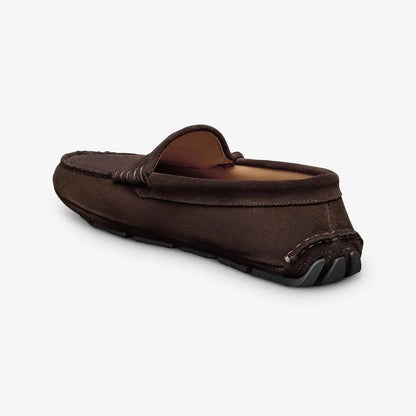 Apex Driving Loafer - Bitter Chocolate Suede