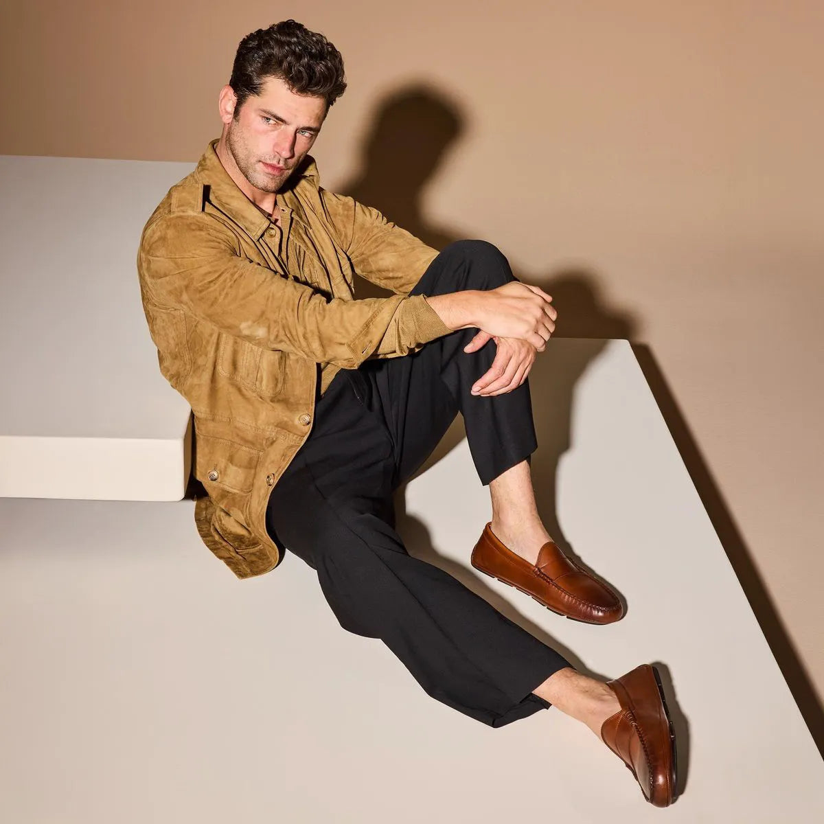 Apex Driving Loafer - Chili Leather