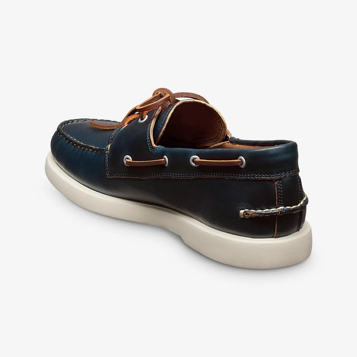 Panama Boat Shoe - Navy Leather