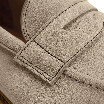 Randolph Verse Penny Loafer - Vapor Grey Suede