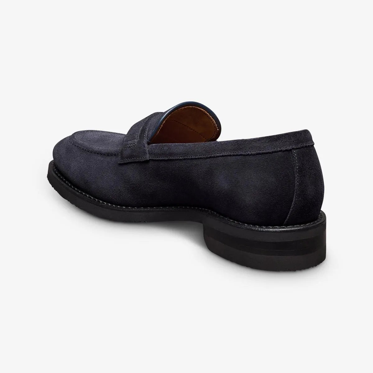 Rollins Buckle Loafer - Navy Suede