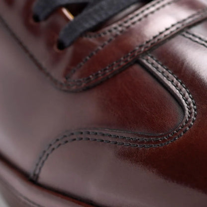 Hawthorne Reserve Lace-Up Sneaker - Bordeaux Calf & Genuine Croc