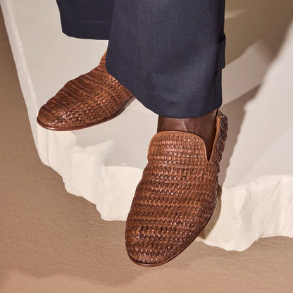 Portofino Slip-on Loafer - Chili Woven Leather