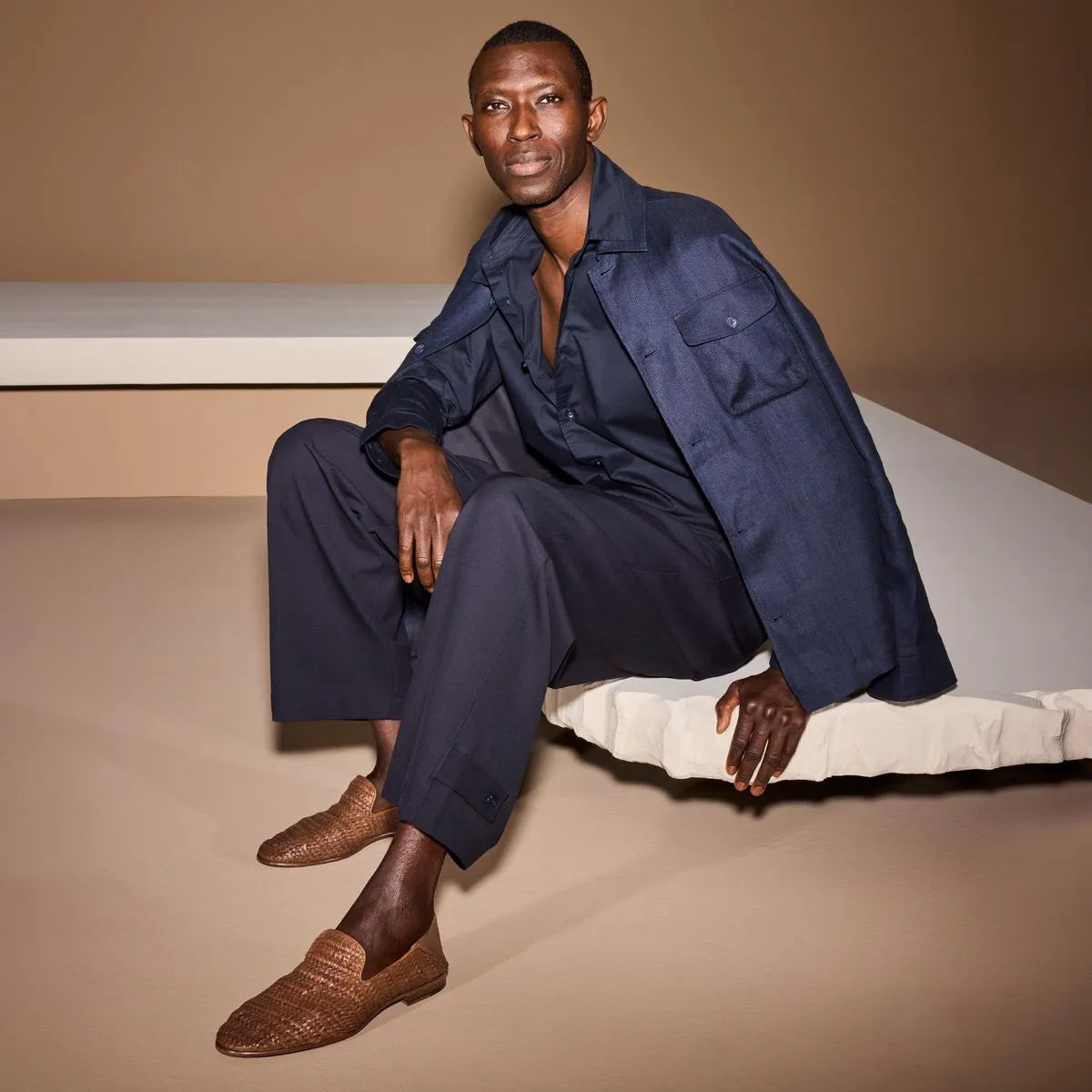 Portofino Slip-on Loafer - Chili Woven Leather