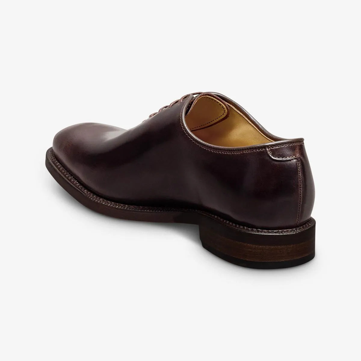 Morrison Reserve Whole-cut Oxford Dress Shoe - Dark Brown Calf Leather