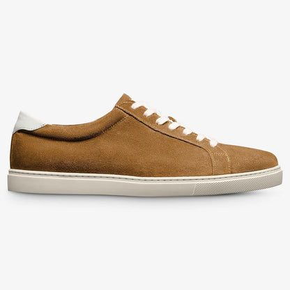 Courtside Lace-up Sneaker - Fawn Tan Suede