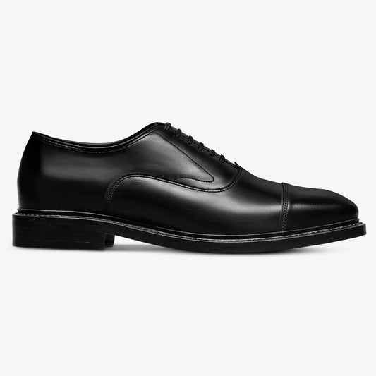 Manhattan Reserve Cap-toe Oxford Dress Shoe - Black Leather