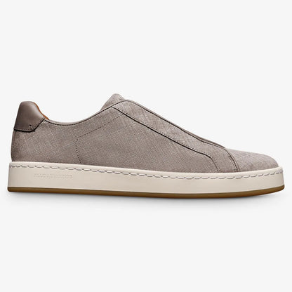 Banks Court Slip-on Stretch-lace Sneaker - Vapor Grey Suede