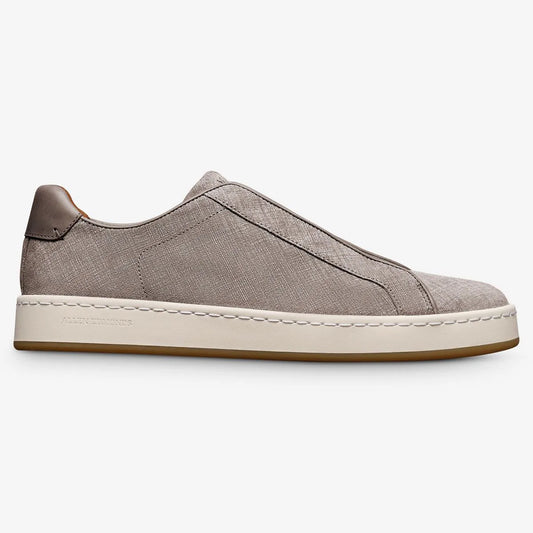 Banks Court Slip-on Stretch-lace Sneaker - Vapor Grey Suede