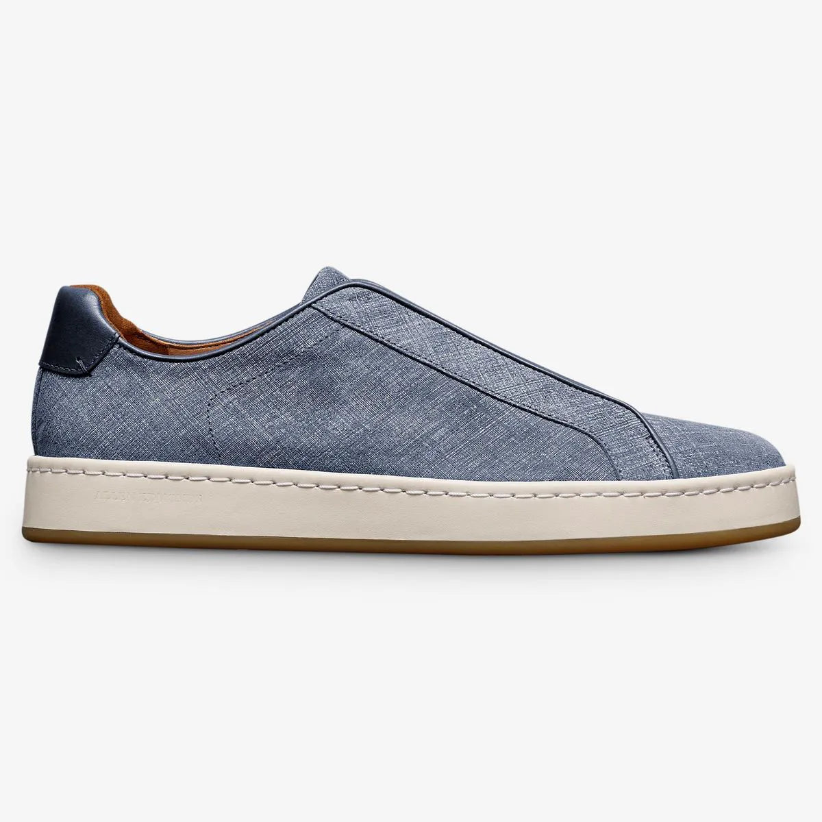 Banks Court Slip-on Stretch-lace Sneaker - Denim Printed Suede