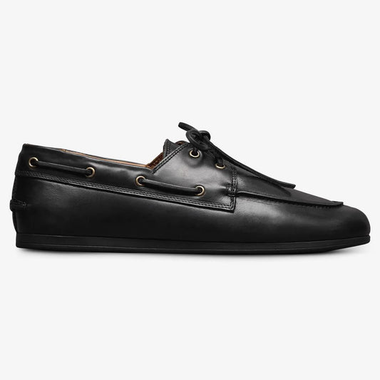 Aruba Boat Shoe - Black Chromexcel Leather