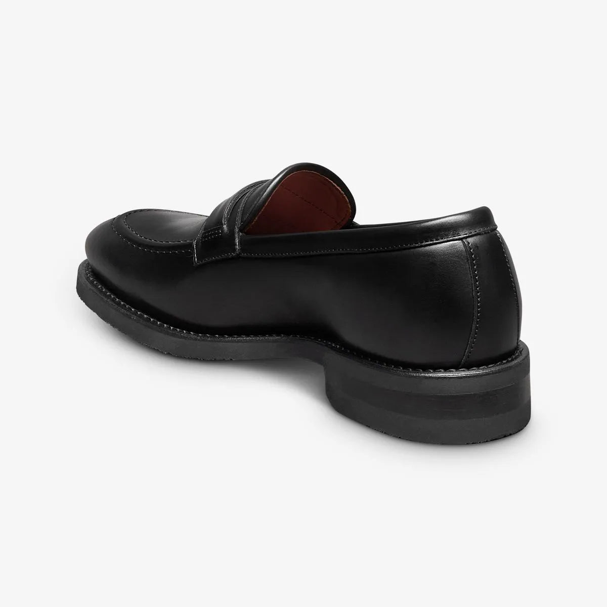 Rollins Buckle Loafer - Black Leather