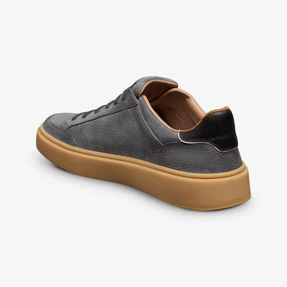 Oliver Slip-on Stretch-lace Sneaker - Piombo Grey Suede