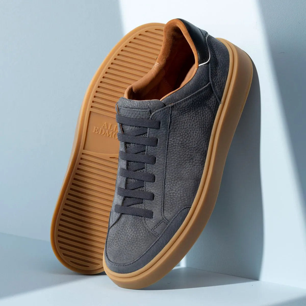 Oliver Slip-on Stretch-lace Sneaker - Piombo Grey Suede