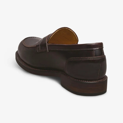 Miller Reserve Penny Loafer - Dark Brown Polished Leather