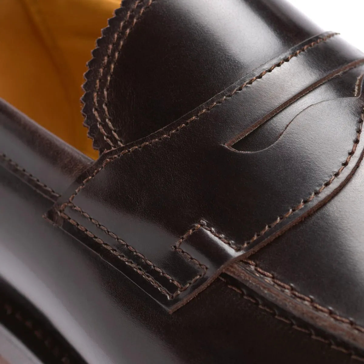 Miller Reserve Penny Loafer - Dark Brown Polished Leather