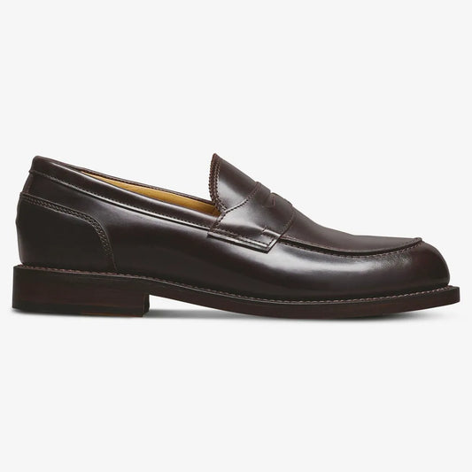 Miller Reserve Penny Loafer - Dark Brown Polished Leather