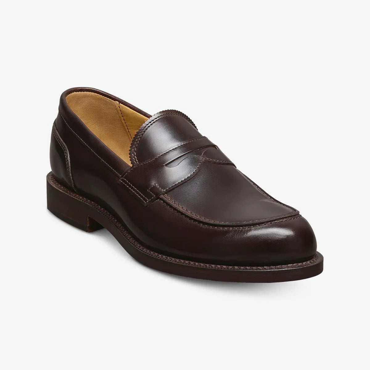 Miller Reserve Penny Loafer - Dark Brown Polished Leather