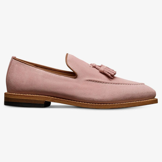 Randolph Tassel Loafer - Pink Suede