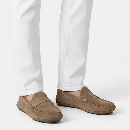 Apex Driving Loafer - Tobacco Suede