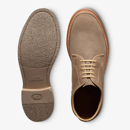 Amesbury Plain-toe Derby Dress Shoe - Tobacco Suede