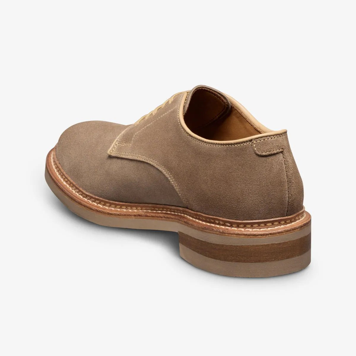 Amesbury Plain-toe Derby Dress Shoe - Tobacco Suede