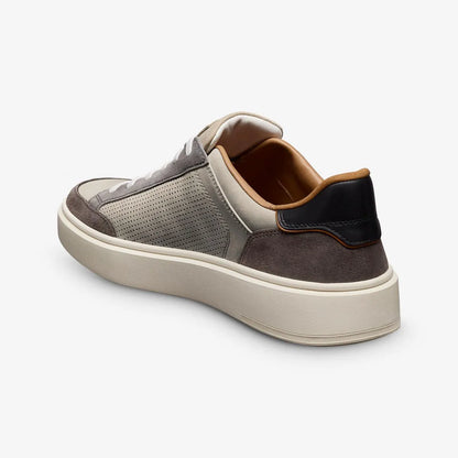 Oliver Slip-on Stretch-lace Sneaker - Vapor Grey Suede