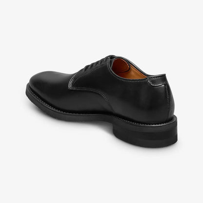 Ramsey Plain-toe Derby Dress Shoe - Black Leather