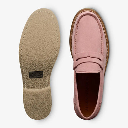 Sorrento Penny Loafer - Light Pink Suede
