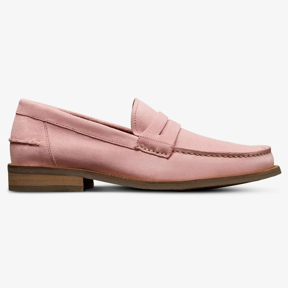 Sorrento Penny Loafer - Light Pink Suede