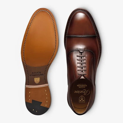 Manhattan Reserve Cap-toe Oxford Dress Shoe - Coffee Leather