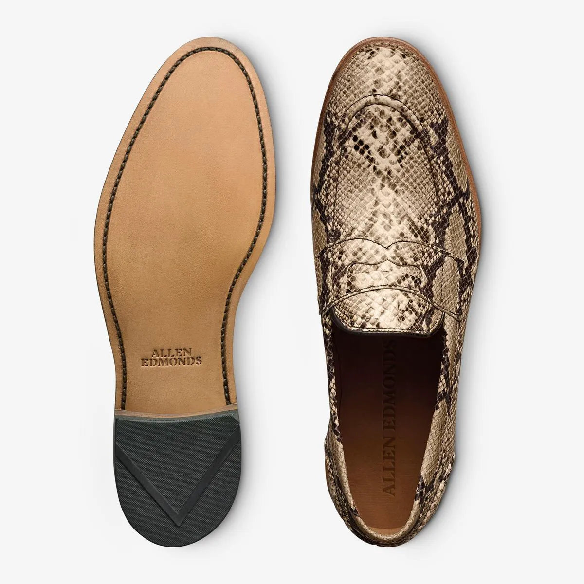 Randolph 2.0 Penny Loafer - Python Embossed Leather