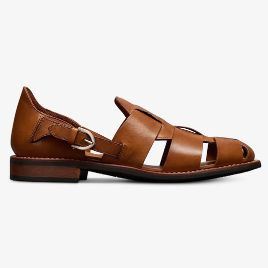 Ravello Fisherman Sandal - Cognac Leather