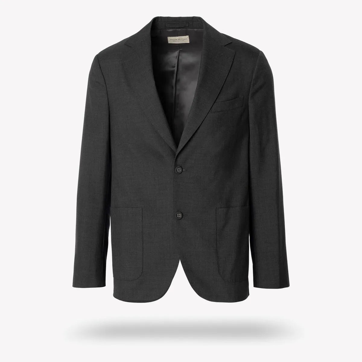 Officine Générale Arthus Jacket - Dark Grey Wool