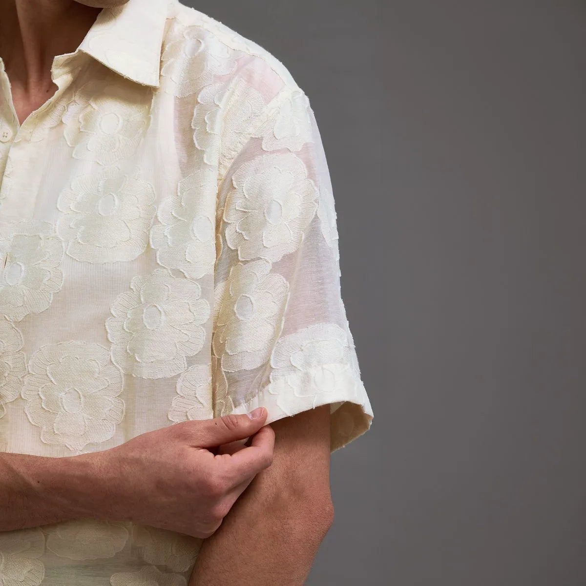 NN07 Freddy Short-sleeve Shirt - Ivory