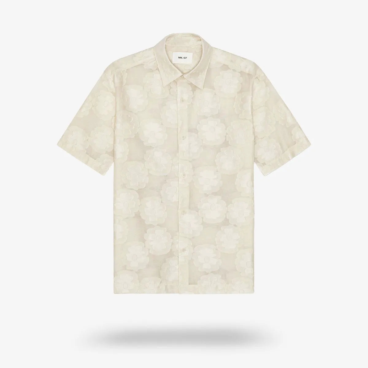 NN07 Freddy Short-sleeve Shirt - Ivory