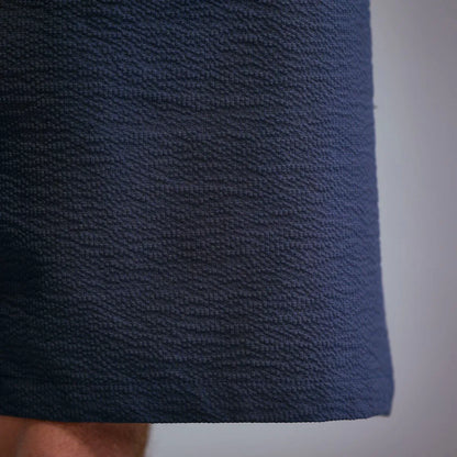 Les Deux Randall Seersucker Suit Shorts - Dark Navy
