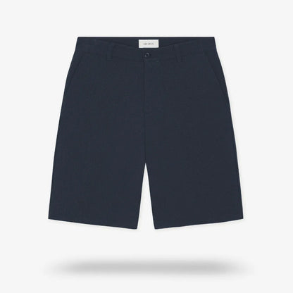 Les Deux Randall Seersucker Suit Shorts - Dark Navy