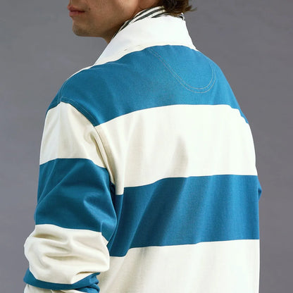 Barbour Broome Rugby Shirt - Midnight
