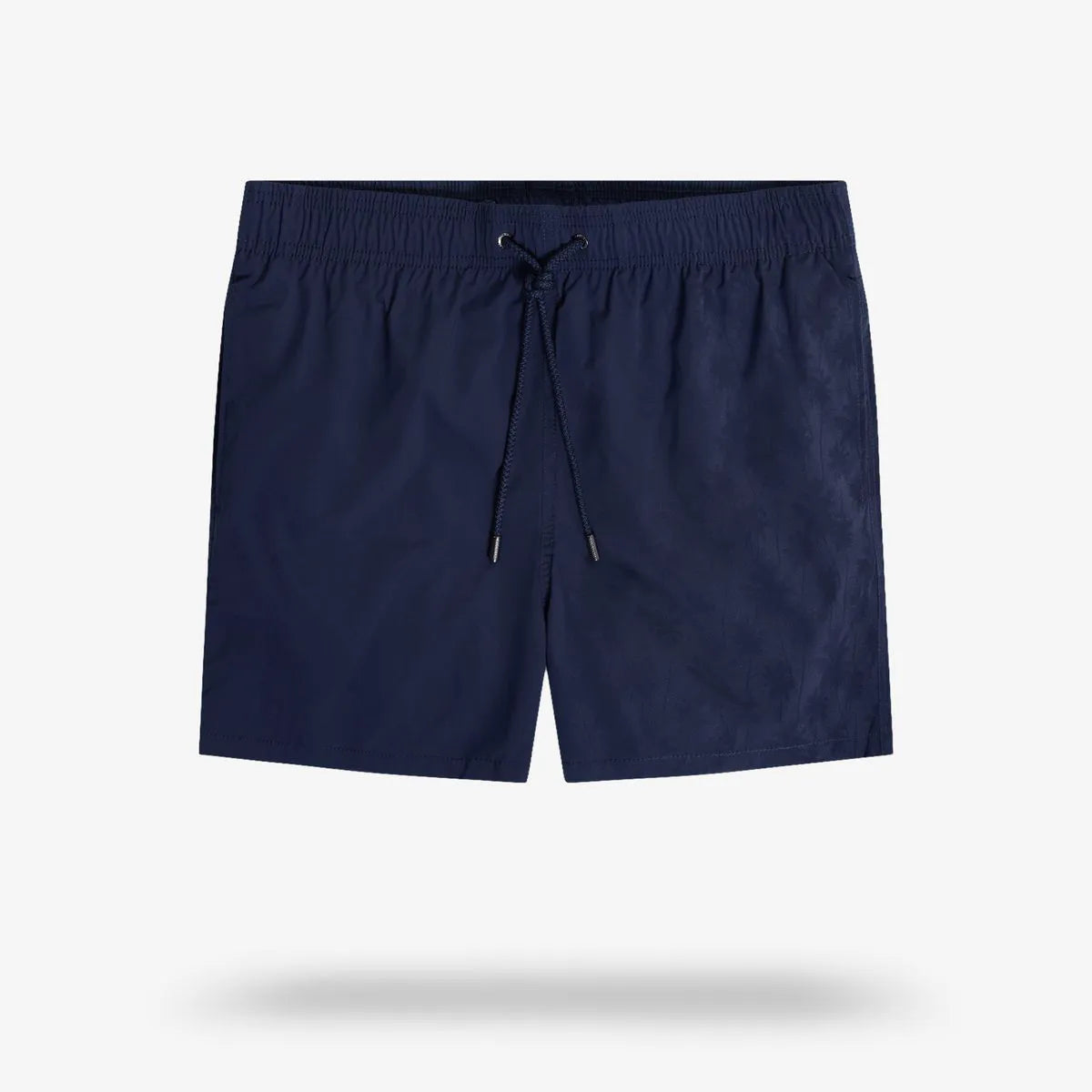 Bugatchi Zane Mid-length Swim Trunks - Navy