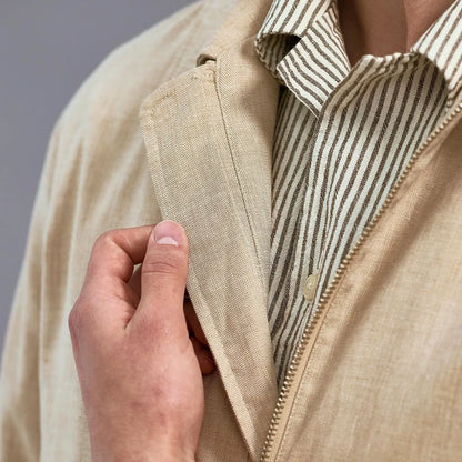 Les Deux Como Coach Jacket - Brown