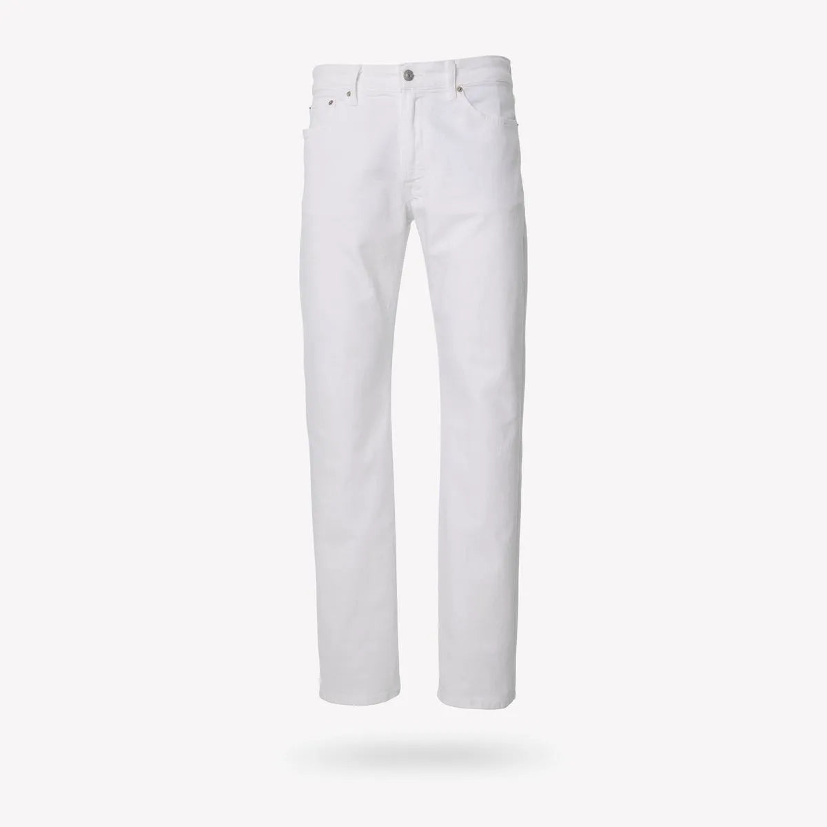 Civilianaire Alfie Straight Fit Jeans - White