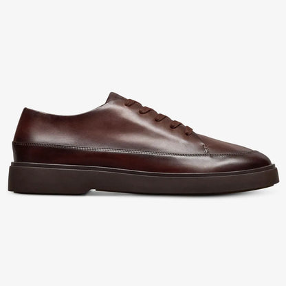 Julian Lace-up Derby Sneaker - Porcino Brown Leather