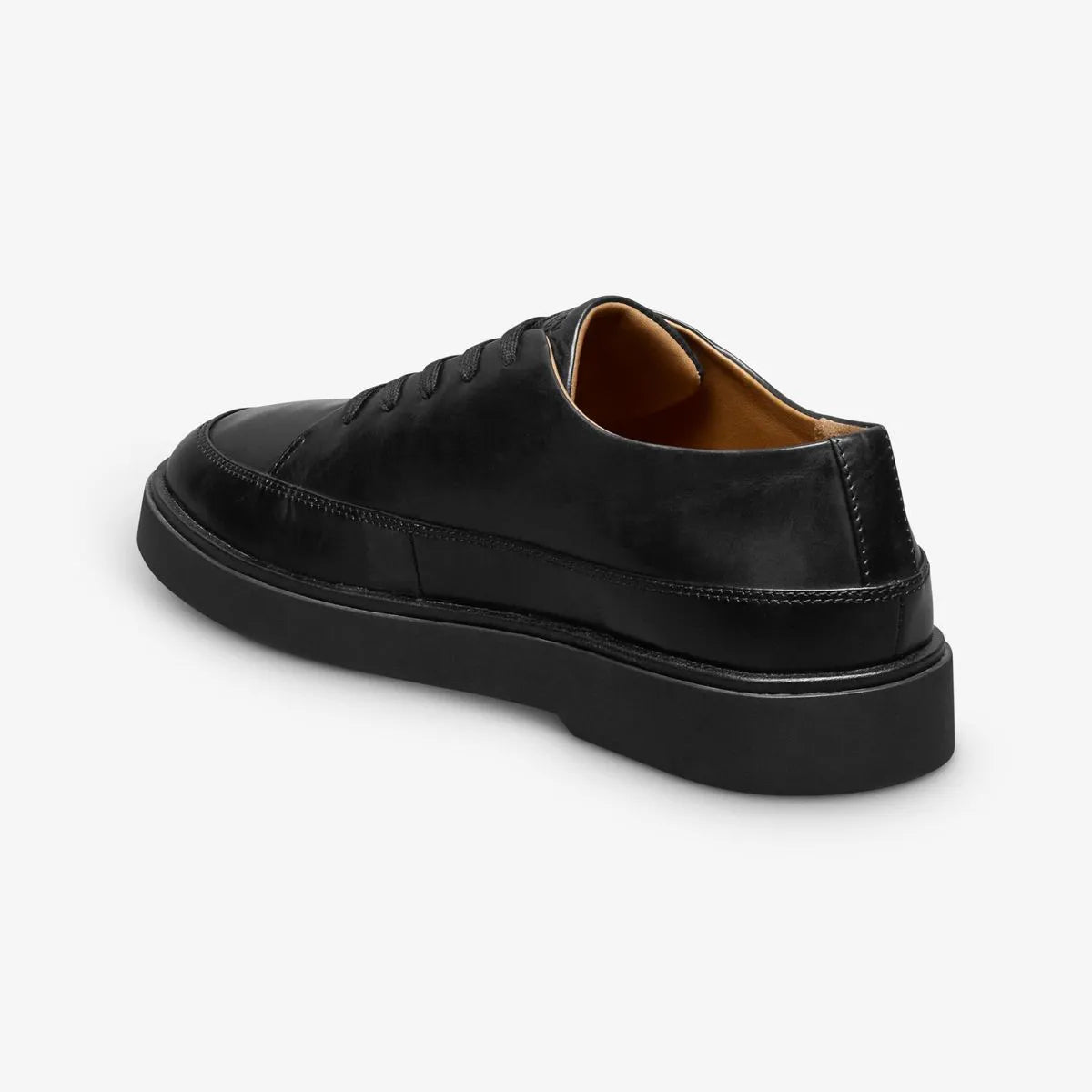 Julian Lace-up Derby Sneaker - Black Leather