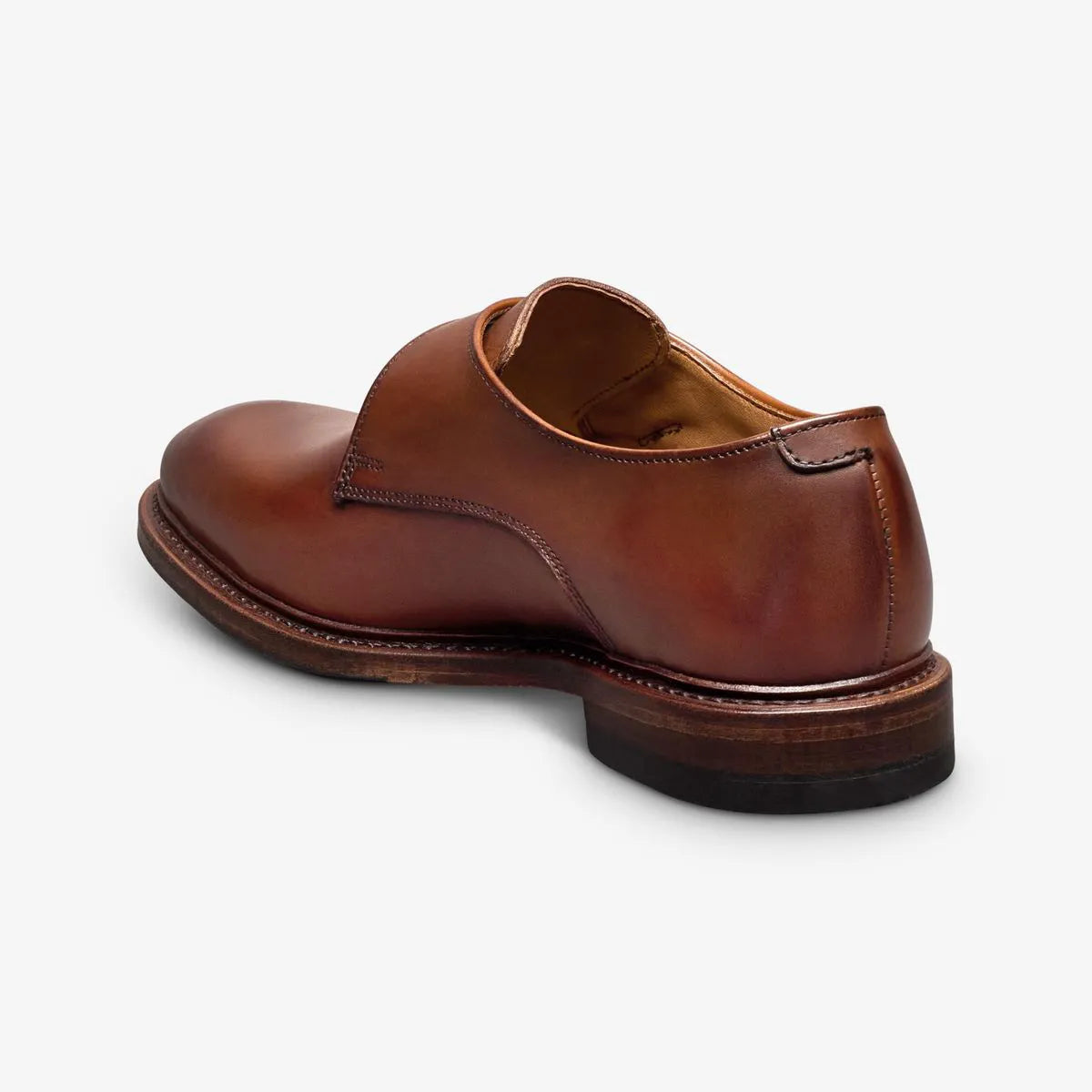 Ryder Single Monk Strap Dress Shoe - Chili Leather