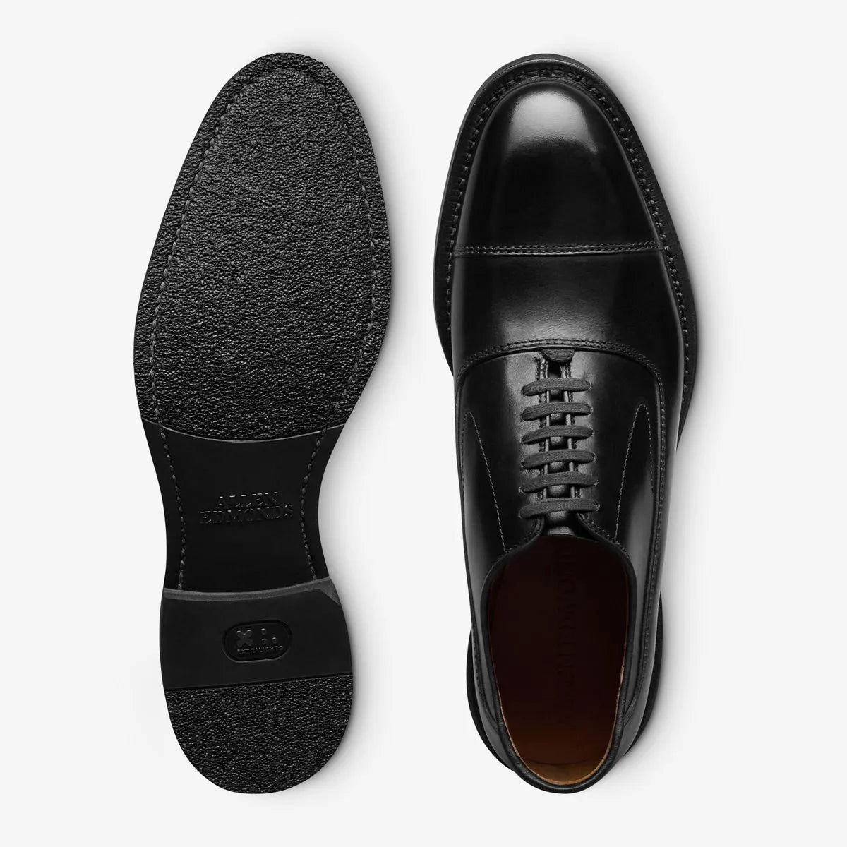 Rhett Cap-toe Oxford Dress Shoe - Black Leather
