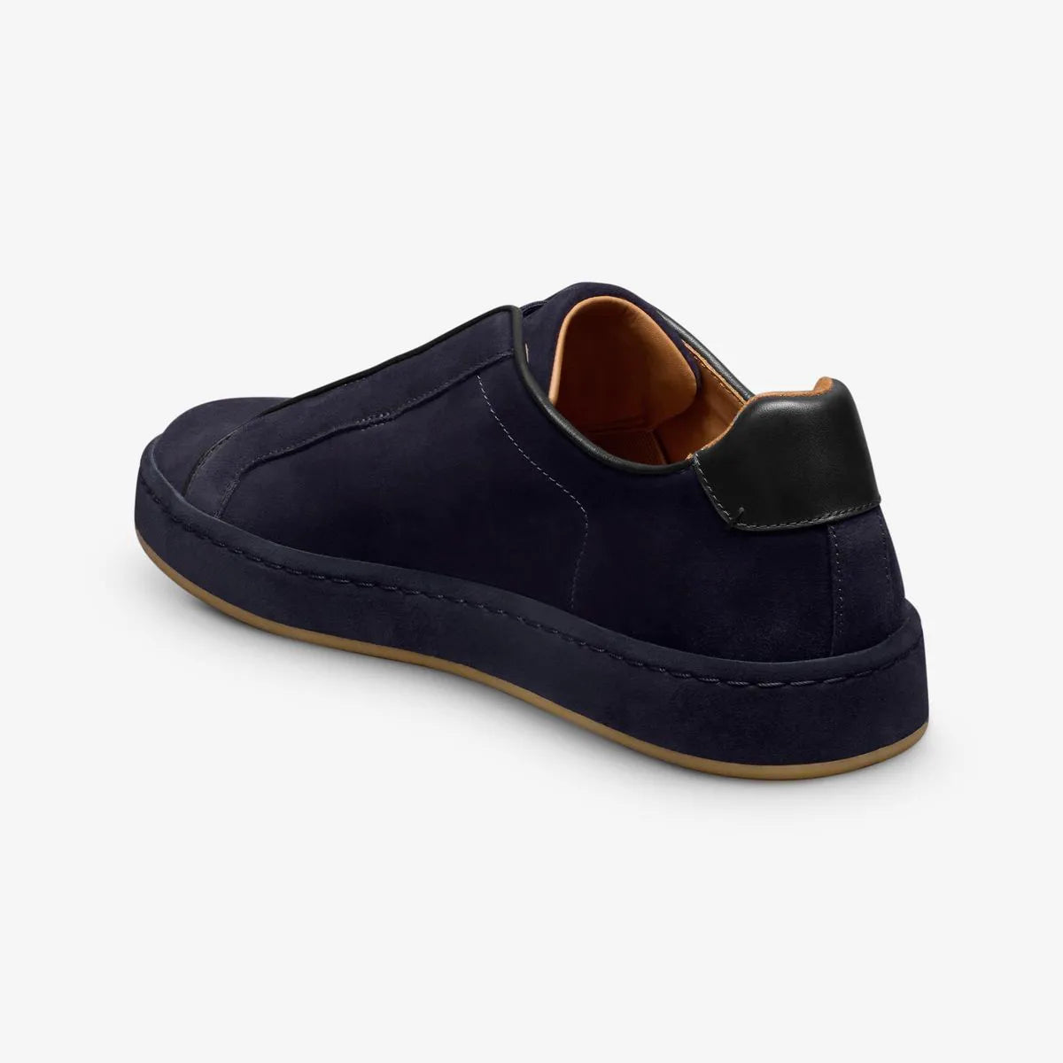 Banks Court Slip-on Stretch-lace Sneaker - Baltic Navy Suede