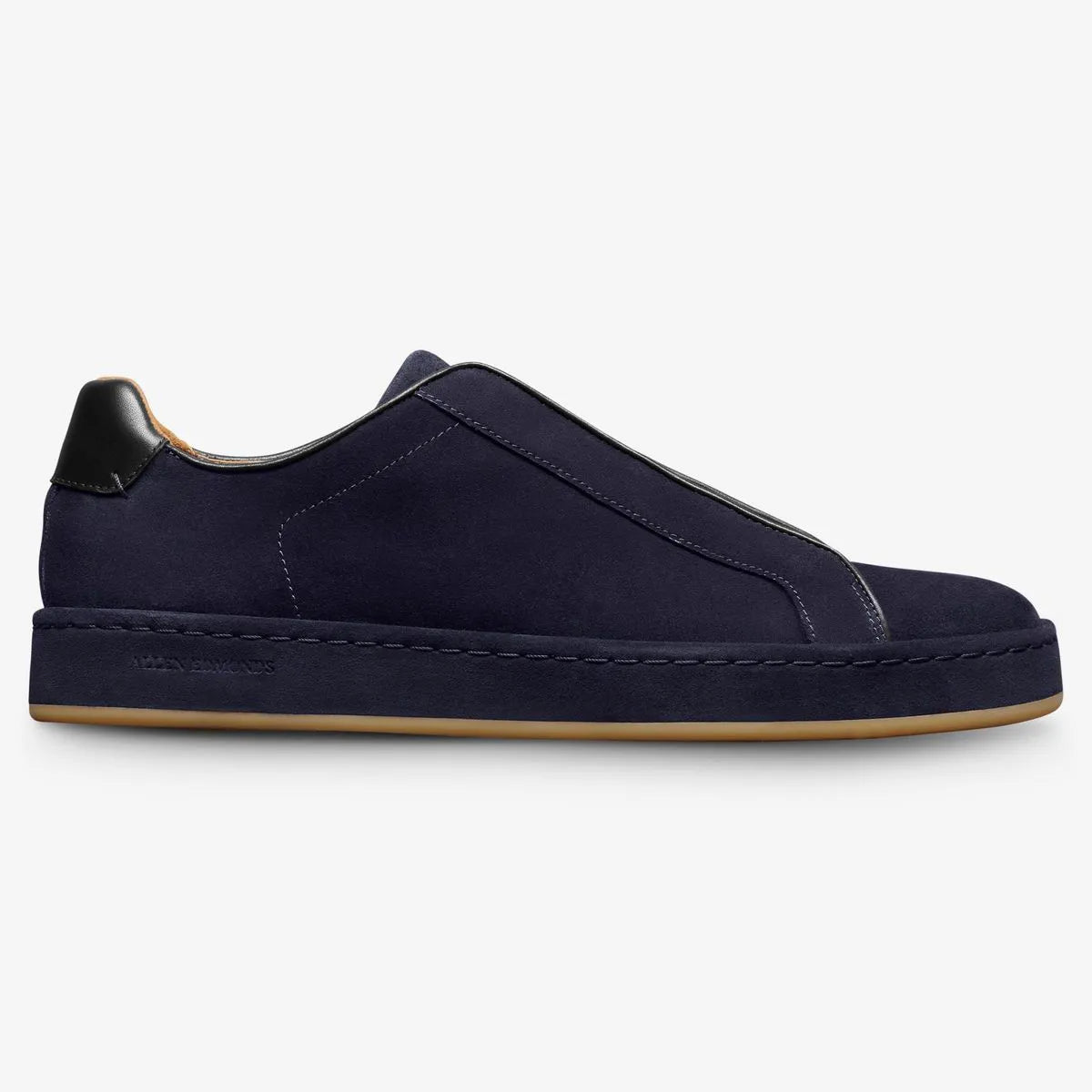 Banks Court Slip-on Stretch-lace Sneaker - Baltic Navy Suede